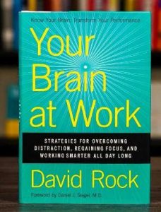  cărți pentru specialist în marketing digital în 2023 - ,,Your brain at work” de David Rock