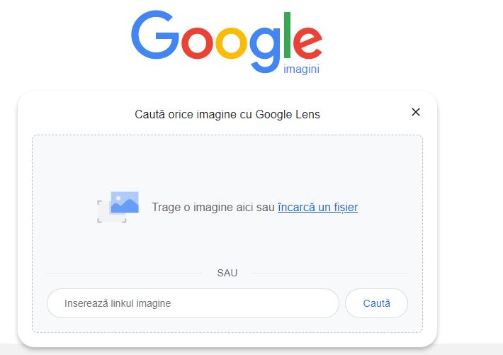 Search by image in Google